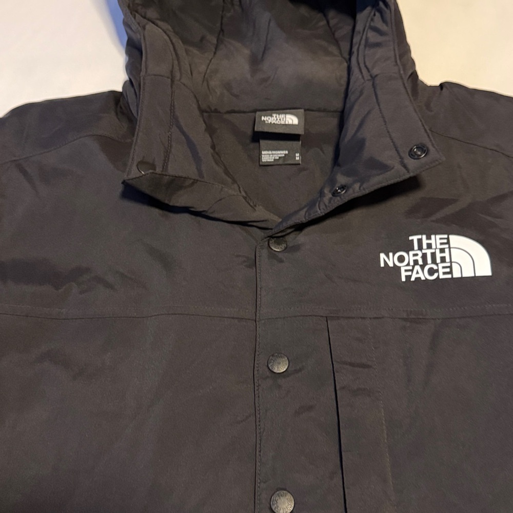 The North Face Black and Tan Patterned Pullover Jacket. NWOT - Picture 3 of 7